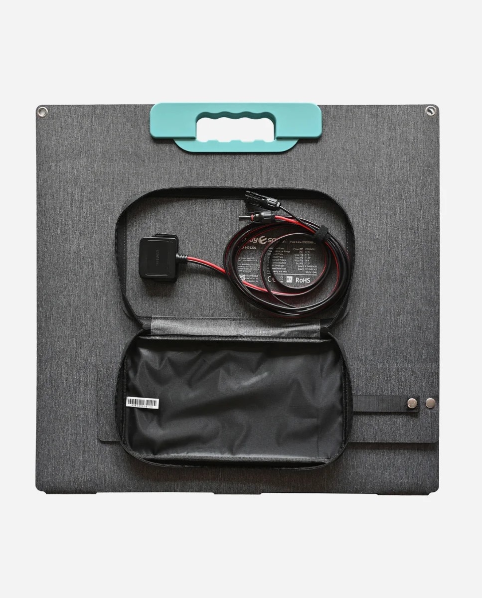 200 Watt 12V Mobiel Portable Opvouwbare Softcase Solartas excl. Laadregelaar (verwacht week 39)