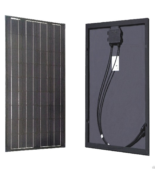 200 Watt Zonnepaneel Set Monokristal Full Black 1020x1080 mm