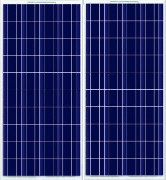 200 Watt Zonnepaneel Set Polykristal 1006x1328 mm