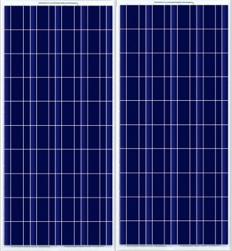 200 Watt Zonnepaneelset Polykristal 1006x1328 mm