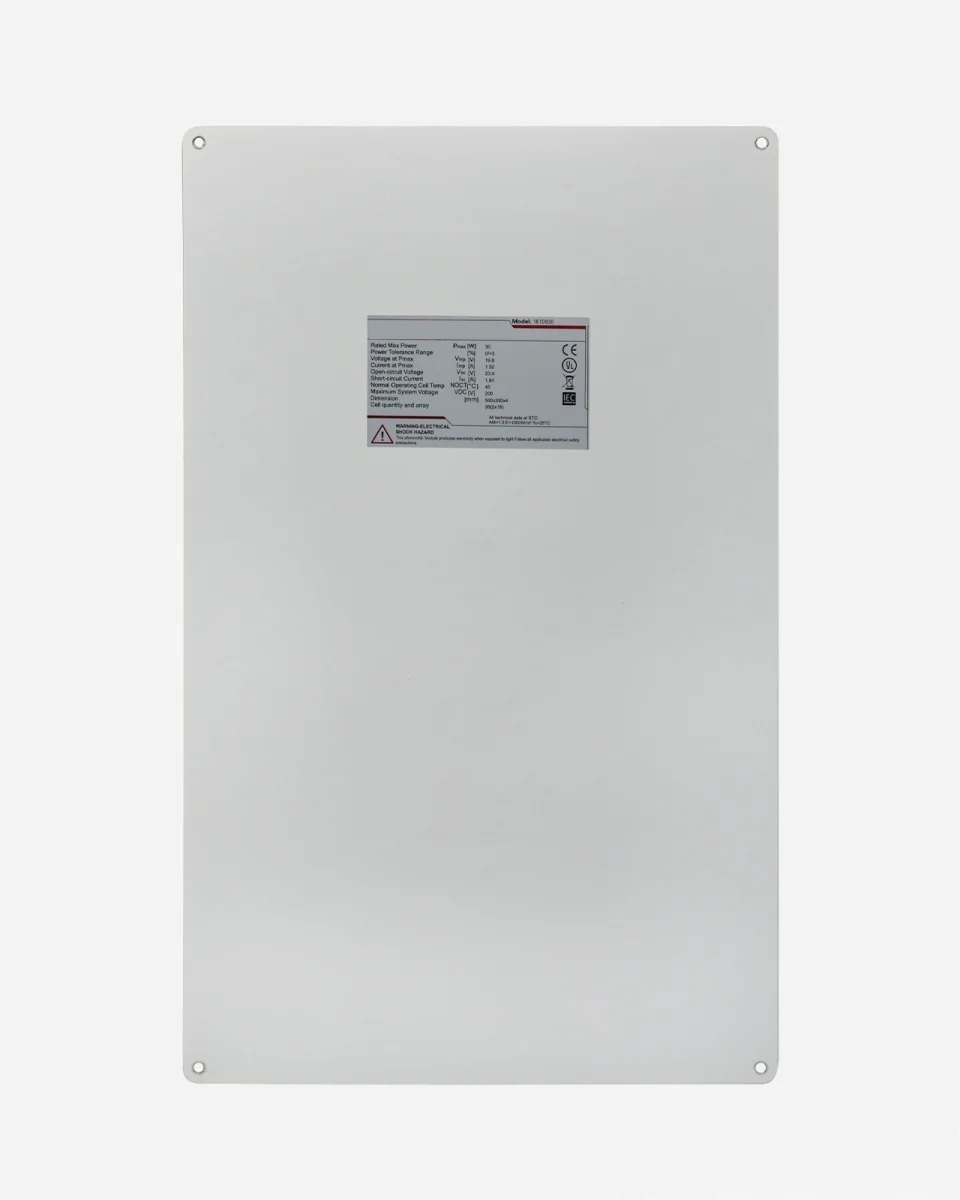 30 Watt Marine PERC 5BB Flexibel Zonnepaneel Monokristal 580x350 mm