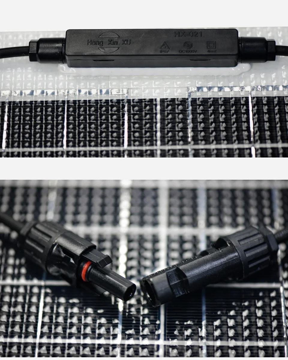 30 Watt Marine PERC 5BB Flexibel Zonnepaneel Monokristal 580x350 mm