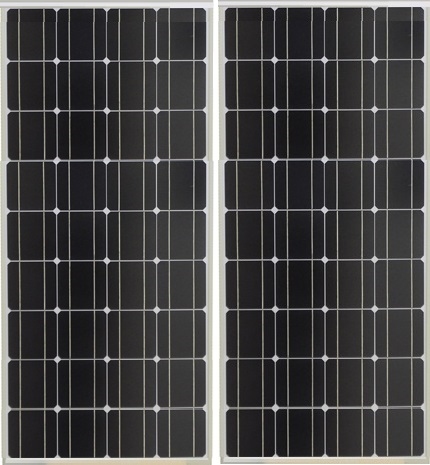 360 Watt Zonnepaneelset Monokristal 1190x1530 mm