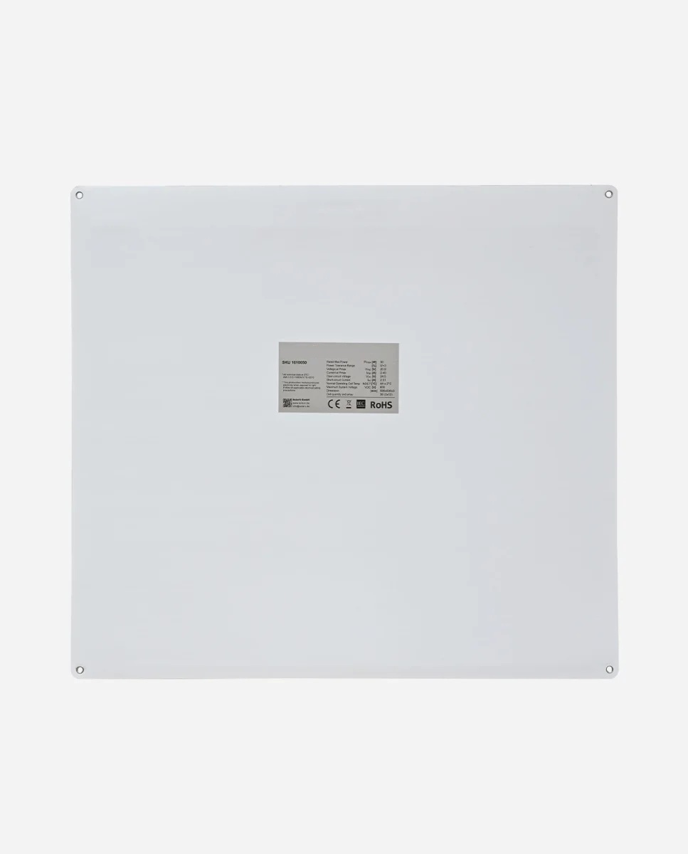 50 Watt Marine PERC 10BB Flexibel Zonnepaneel Monokristal 590x530 mm.