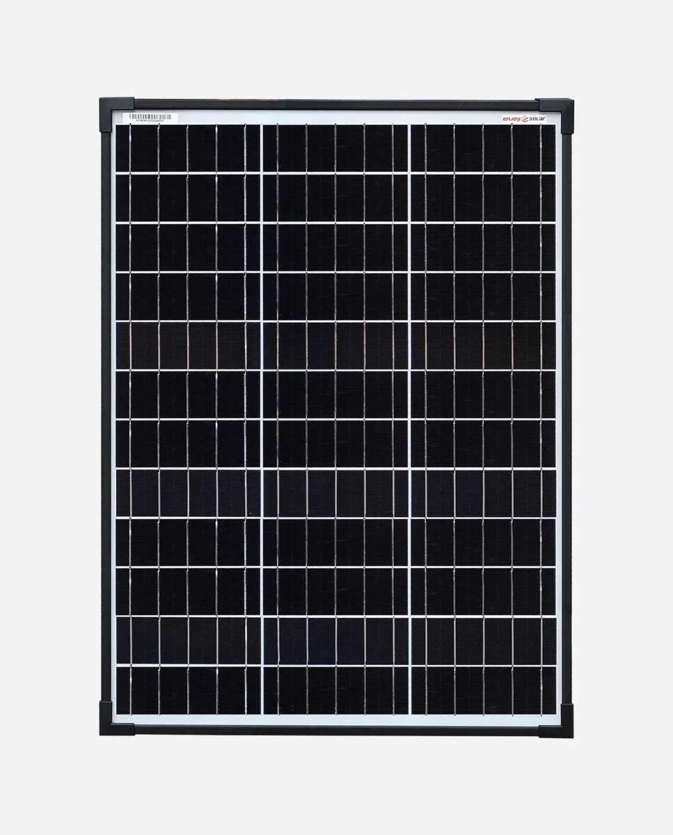 50 Watt Zonnepaneelset Monokristal 662x460 mm