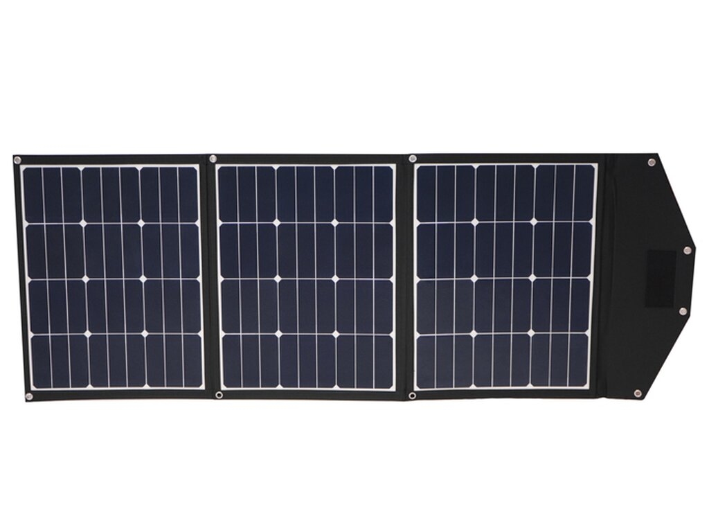 80 Watt 12V Mobiel Portable Opvouwbare Softcase Solartas excl. Laadregelaar