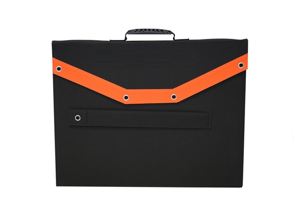80 Watt 12V Mobiel Portable Opvouwbare Softcase Solartas incl. PWM Laadregelaar met SB50 Connectoren