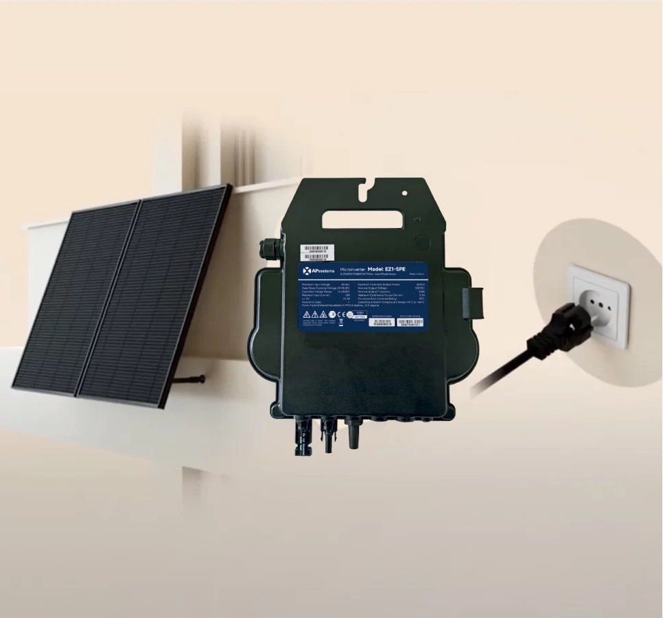 900 Watt 230V Plug & Play Zonnepanelen set met stekker