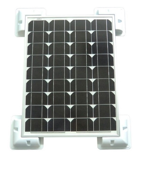 ABS Kunststof Hoeksteunen Wit (set 4 stuks) ESH/W