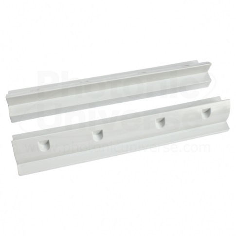 ABS Kunststof Montagespoilers 550mm Wit (set 2 stuks) HS55/W