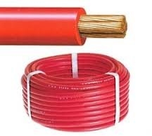 Accukabel dubbel geïsoleerd 16 mm² rood (per meter)