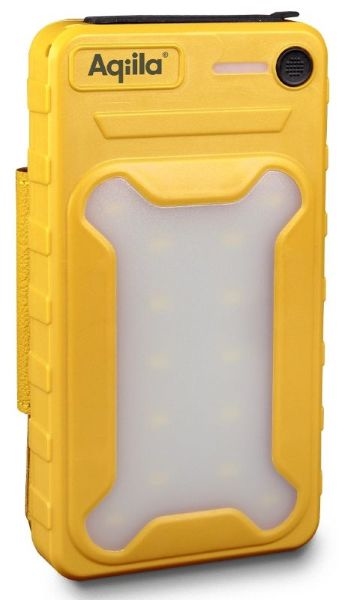 Aqiila Powerbird BS10 Solar-Powerbank 6 Watt Solarpanel 10.000mAh 37Wh