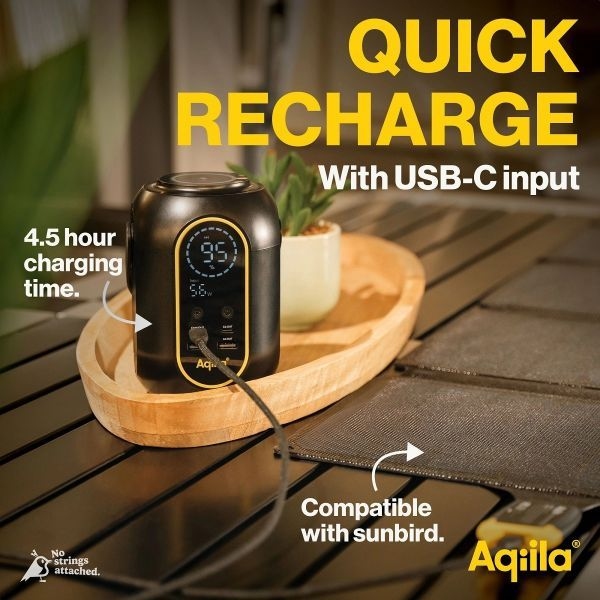 Aqiila Powerbird S140 Mini Power Station 54.000mAh 200Wh (0,2kWh)