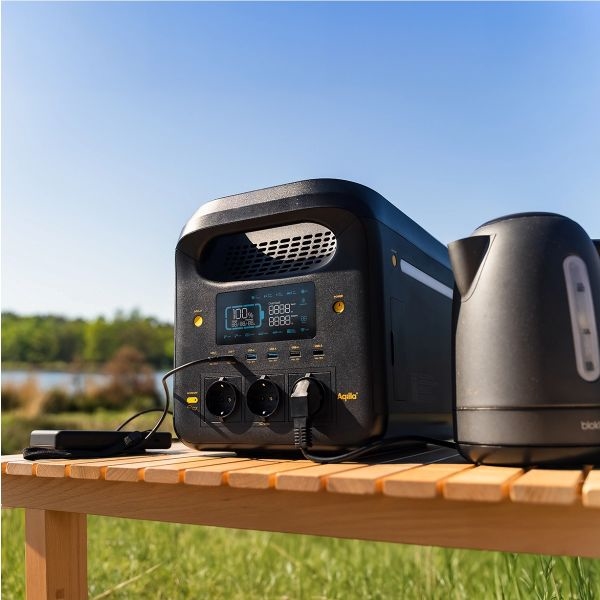 Aqiila Powerbird S1800 v2 Power Station 1229Wh (1,2kWh) AC Stopcontact 230V 1800W (3000W piek)