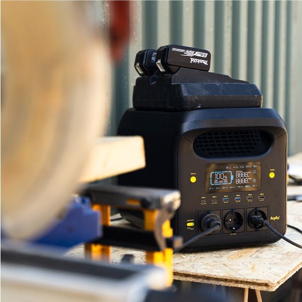 Aqiila Powerbird S1800 v2 Power Station 1229Wh (1,2kWh) AC Stopcontact 230V 1800W (3000W piek)