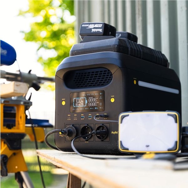 Aqiila Powerbird S1800 v2 Powerstation 1229Wh (1,2kWh) AC Stopcontact 230V 1800W (3000W piek)