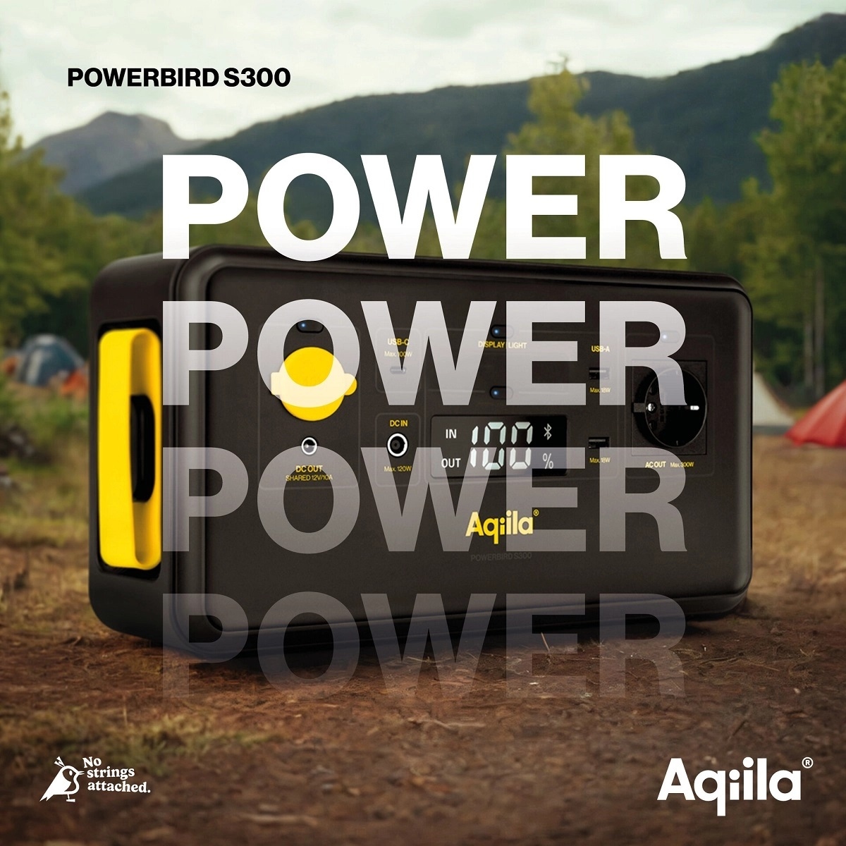 Aqiila Powerbird S300 Power Station 300Wh (0,3kWh)
