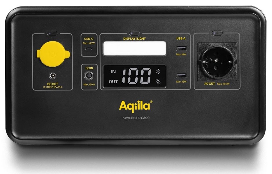 Aqiila Powerbird S300 Powerstation 294Wh (0,3kWh) AC Stopcontact 230V 300W (500W piek)