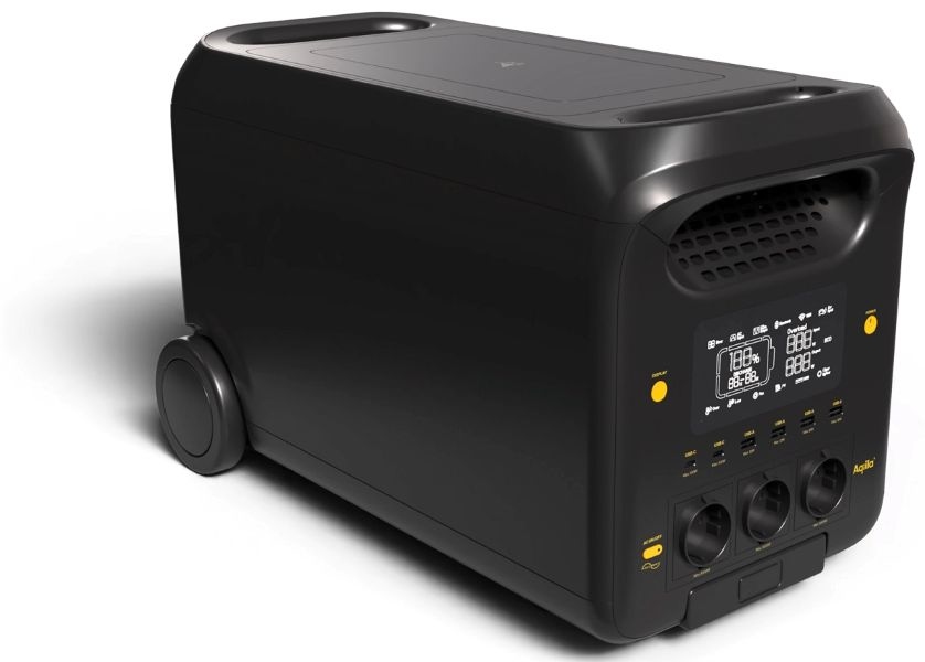 Aqiila Powerbird S3000 v2 Power Station 2560Wh (2,5kWh) AC Stopcontact 230V 3000W (5000W piek)