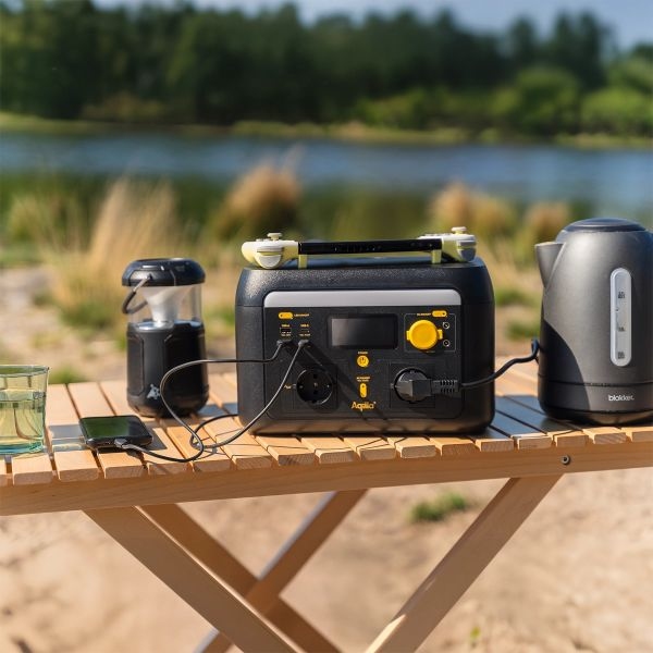 Aqiila Powerbird S600 v2 Powerstation 512Wh (0,5kWh) AC Stopcontact 230V 600W (1000W piek)