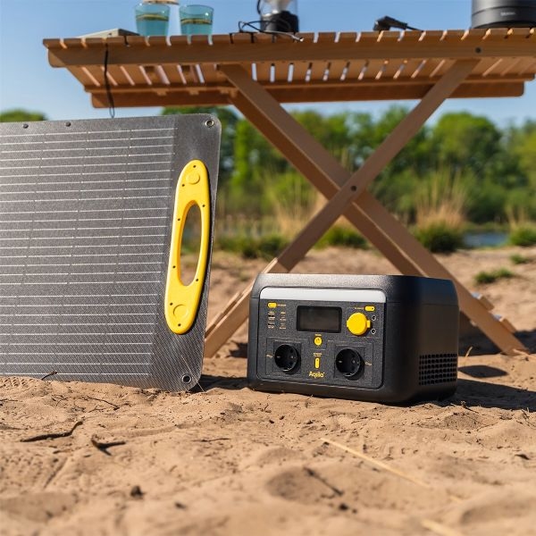 Aqiila Powerbird S600 v2 Powerstation 512Wh (0,5kWh) AC Stopcontact 230V 600W (1000W piek)