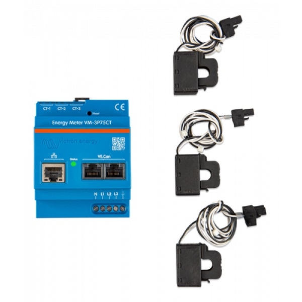 Energiemeter Victron VM-3P75CT - 1-fase of 3-fase - max 75A