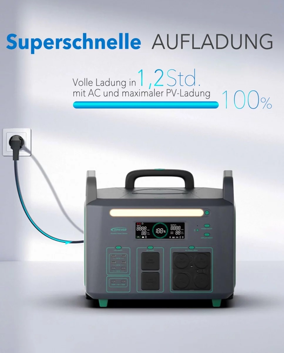 Epever® ATZ3600-BATT Powerstation Secundair batterijpakket 2048Wh (Levertijd 3~5 dagen)