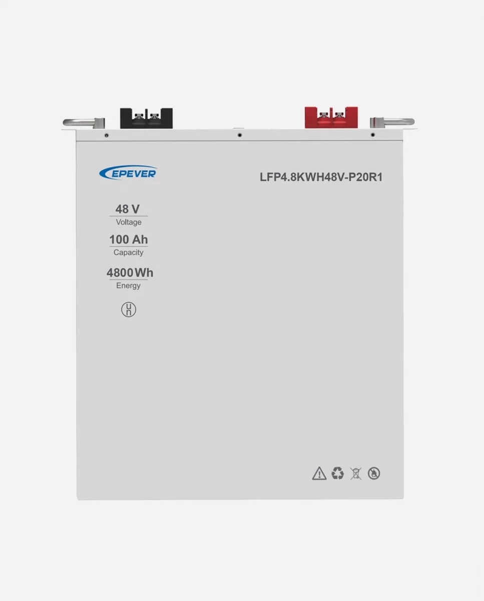 EPEVER® LiFePO4 48V 100Ah 4.8kWh Thuisbatterij