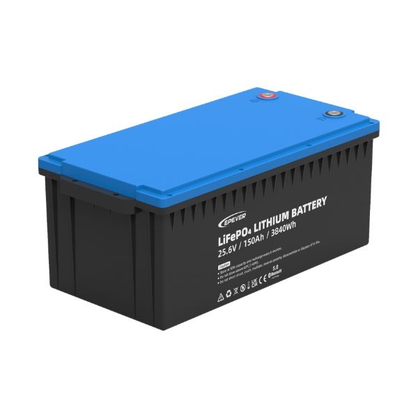 EPEVER® LiFePO4 Batterij Geïntegreerde BMS, Bluetooth, APP, Heating Module 25,6V 150Ah 3.840Wh