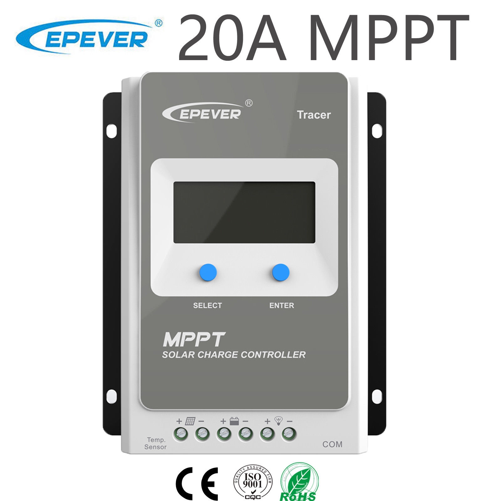 EPEVER® Tracer 2210AN 12V/24V 20A MPPT 100/20 Laadregelaar