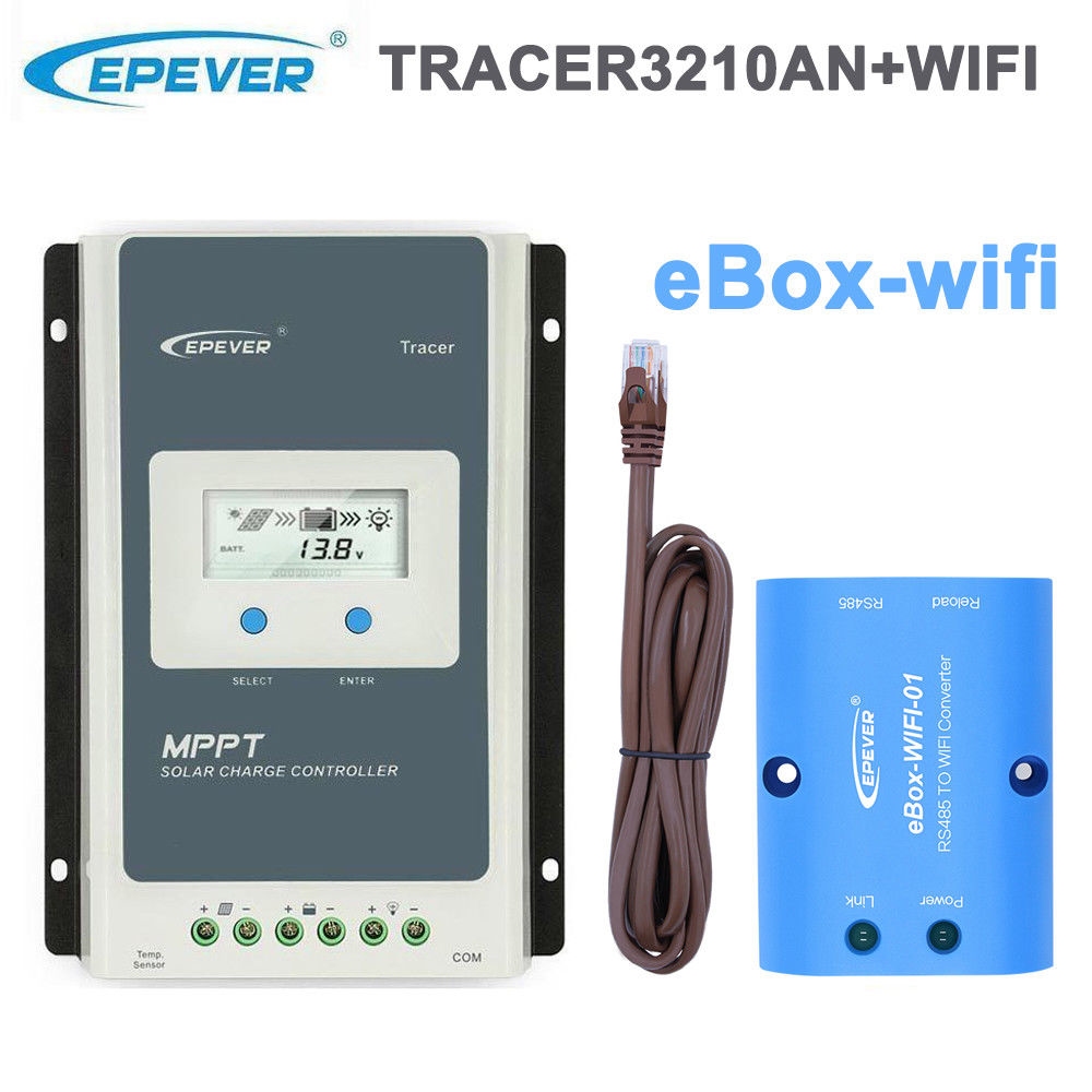 EPEVER® Tracer 4210AN 12V/24V 40A MPPT 100/40 Laadregelaar
