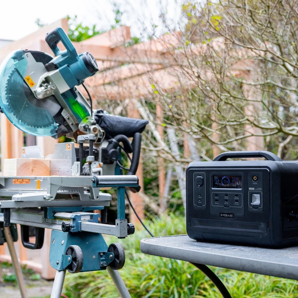 EveBase Move 1200 Draagbaar Powerstation 960Wh (1kWh) AC Stopcontact 230V 1200W (2400W piek)