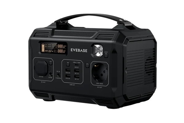 EveBase Move 300 Draagbaar Powerstation 276Wh (0,3kWh) AC Stopcontact 230V 300W (600W piek)
