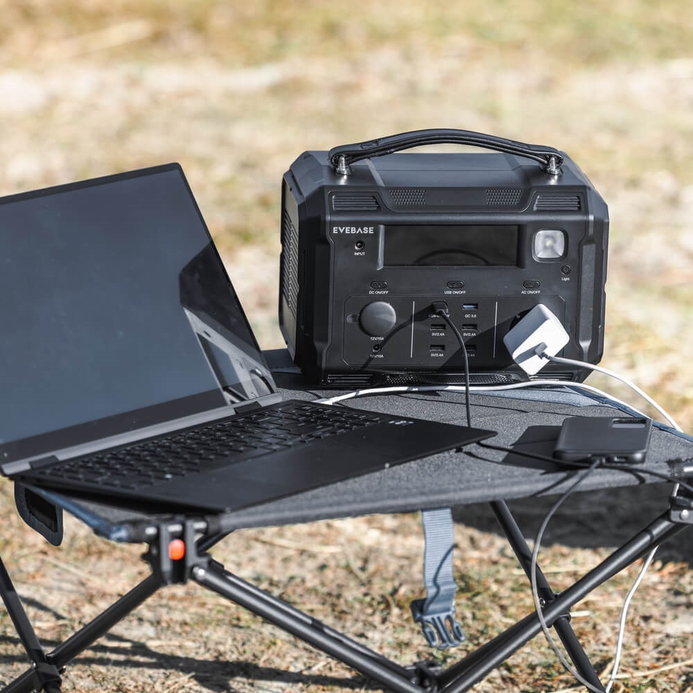 EveBase Move 500 Draagbaar Powerstation 484Wh (0,5kWh) AC Stopcontact 230V 500W (1000W piek)