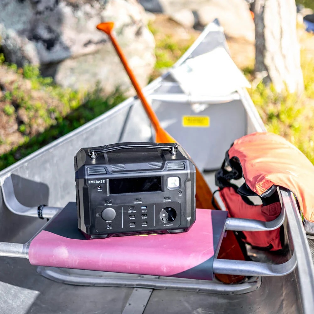 EveBase Move 500 Draagbaar Powerstation 484Wh (0,5kWh) AC Stopcontact 230V 500W (1000W piek)