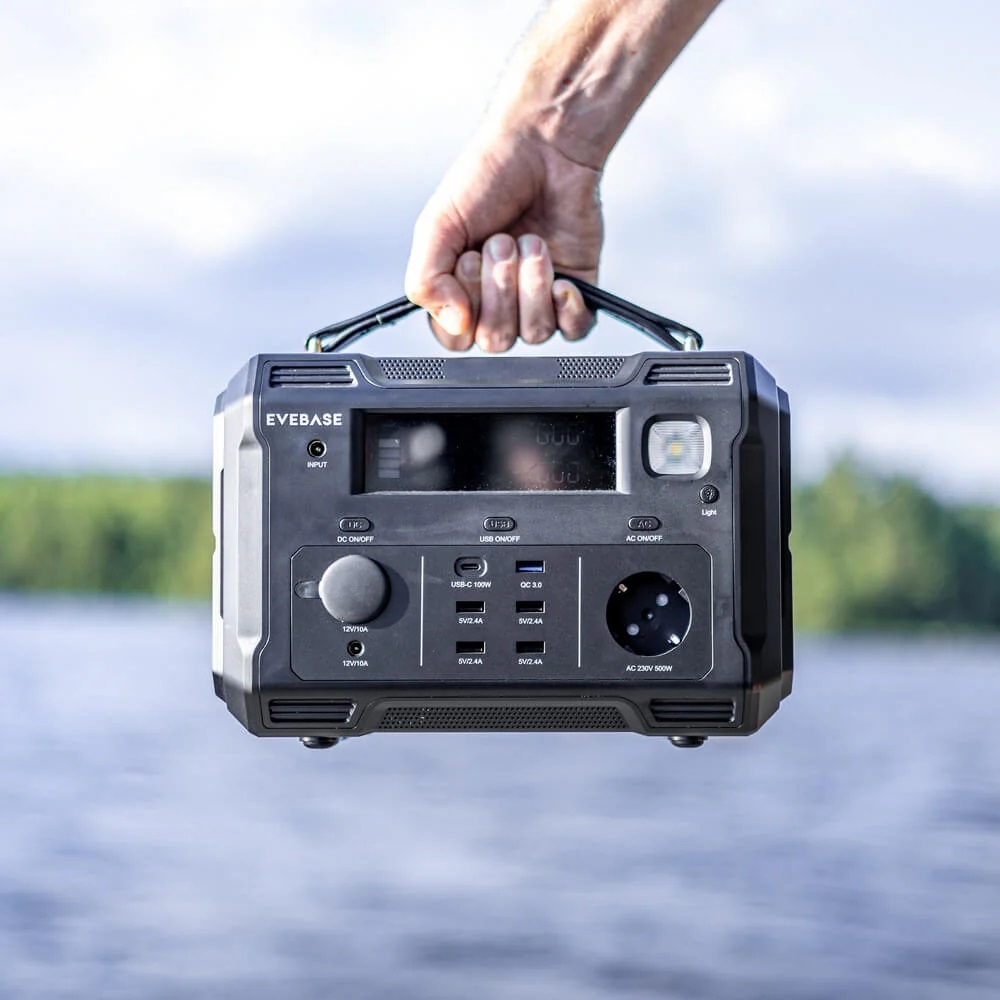 EveBase Move 500 Draagbare Powerstation 484Wh (0,5kWh)