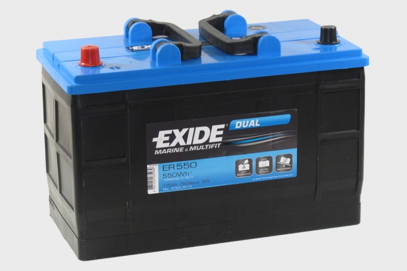 Exide Dual Marine Semi-Tractie Accu ER600 12V 120Ah