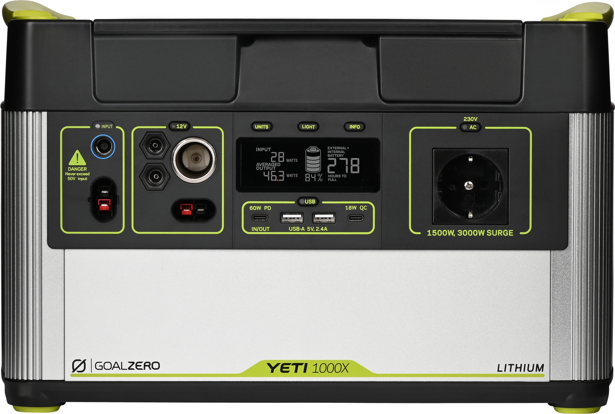 Goal Zero YETI 1000X Lithium Portable Powerstation 1045Wh