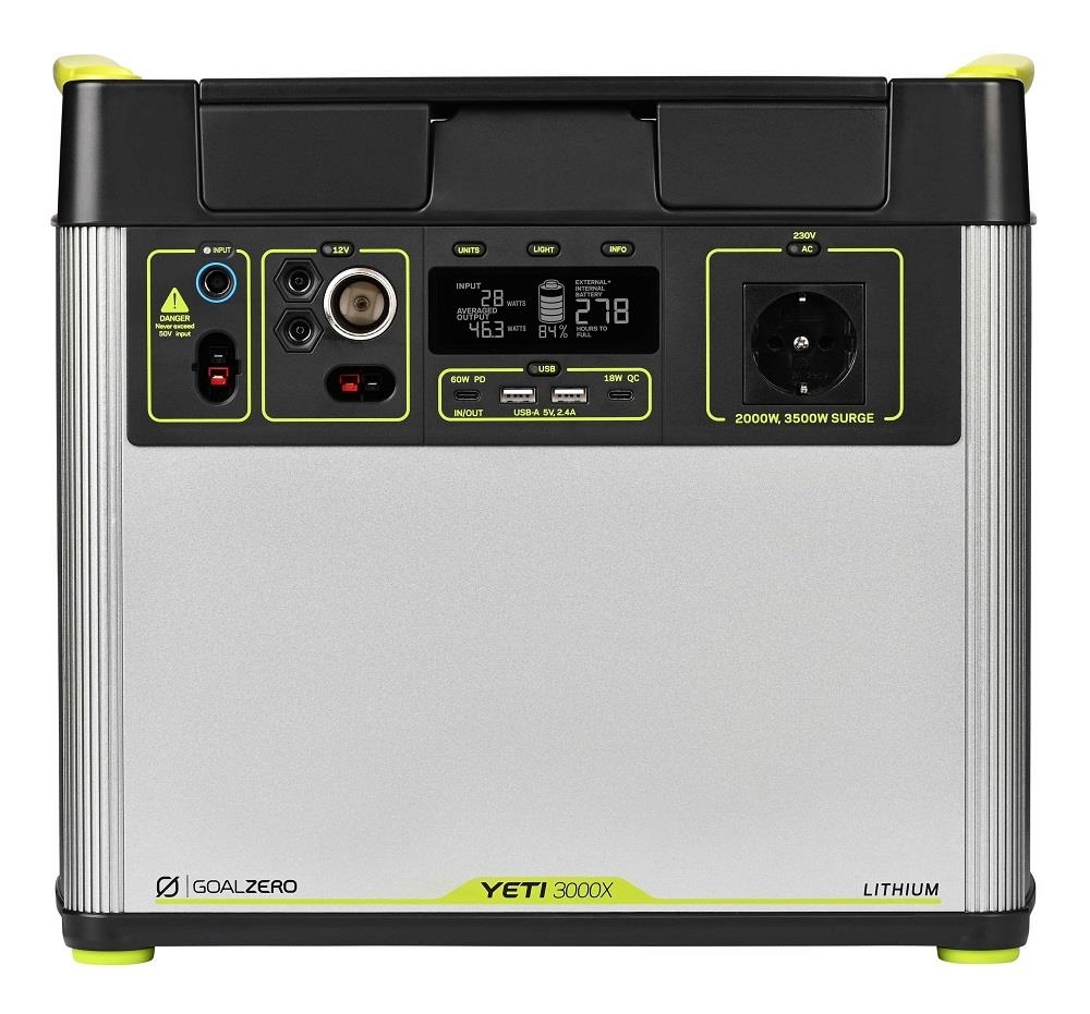 Goal Zero YETI 3000X Lithium Portable Powerstation 3032Wh