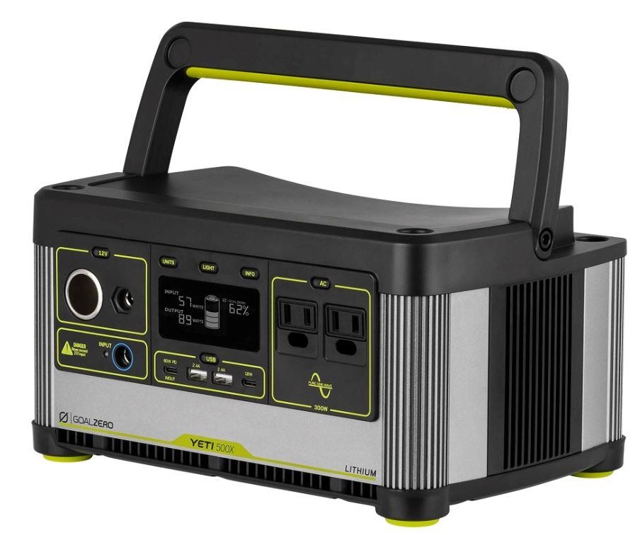 Goal Zero YETI 500X Lithium Portable Powerstation 505Wh