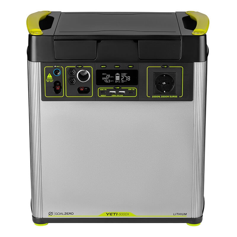 Goal Zero YETI 6000X Lithium Portable Powerstation 6064Wh