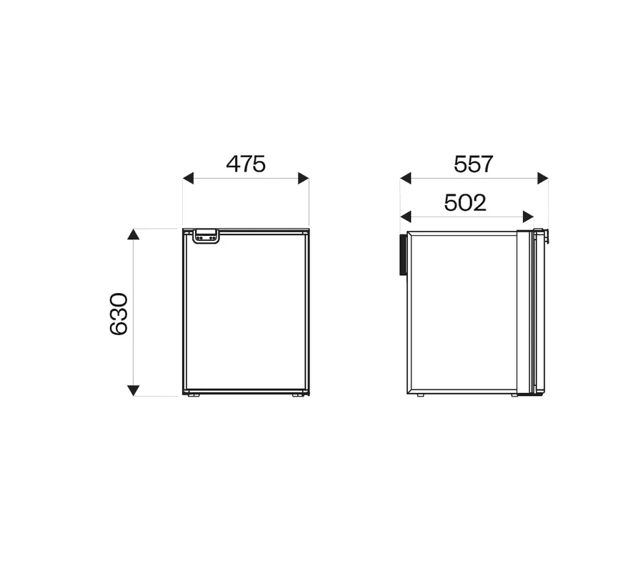 Indel B Cruise 85 Compressor Koelkast Inbouw 12/24V 85 liter