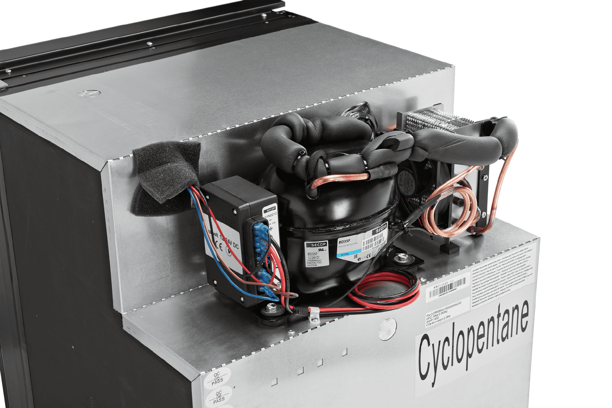 Indel B Elite 65 Compressor Koelkast Inbouw 12/24V 65 liter