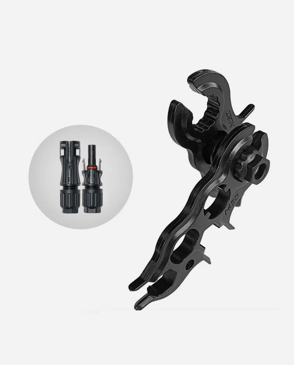 Shihe-TEC Multi-contact MC4 en Stäubli EVO 2 Sleutelset Spanners