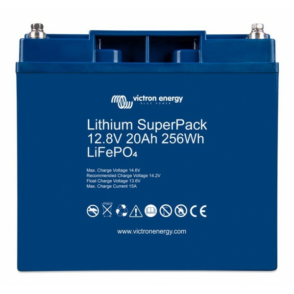 Victron Lithium LifePo4 SuperPack Battery 12,8 Volt 20Ah