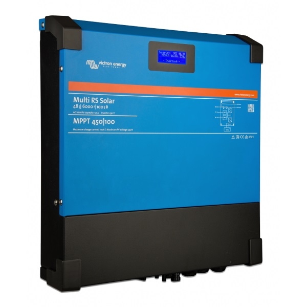 Victron Multi RS Solar 48/6000/100 450/100 – 6 kVA Hybrid Inverter