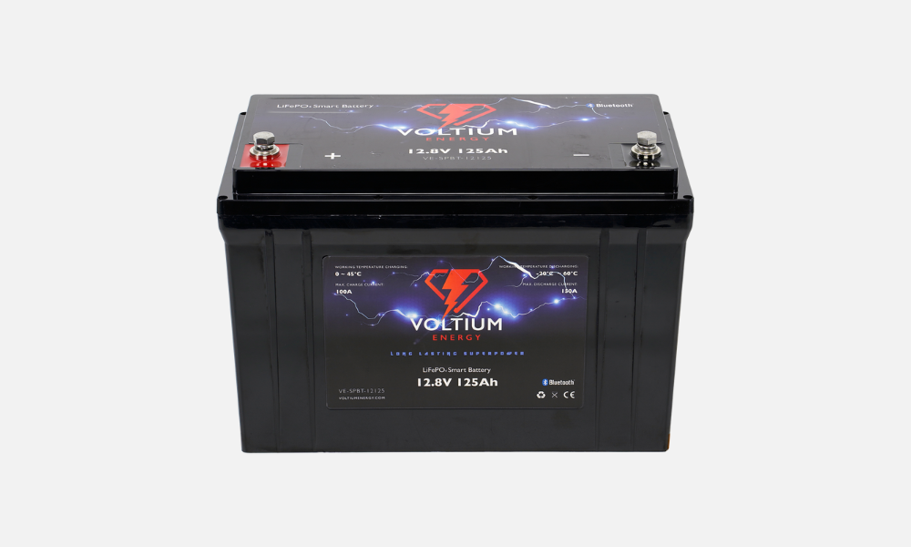 Voltium Energy® LiFePO4 Smart Battery 12,8V 125Ah 1.600Wh