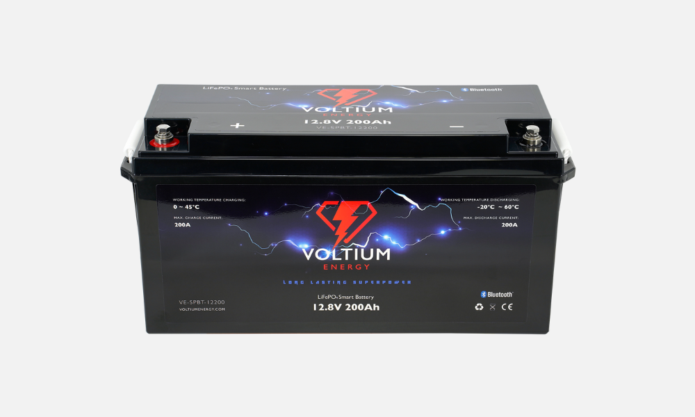 Voltium Energy® LiFePO4 Smart Battery 12,8V 200Ah 2.560Wh