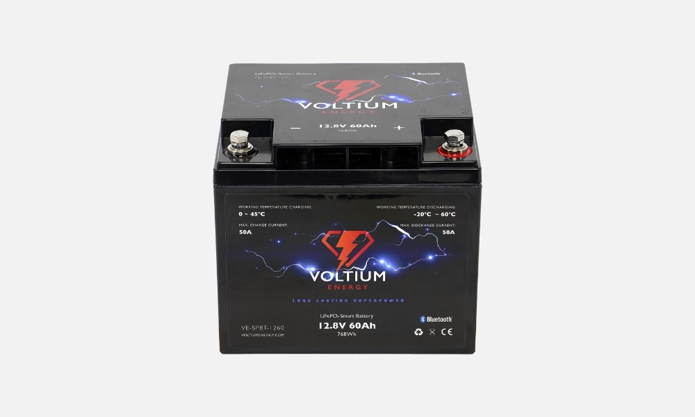 Voltium Energy® LiFePO4 Smart Battery 12,8V 60Ah 768Wh