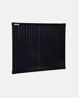 50 Watt Zonnepaneel Monokristal Full Black afm: 662x460 mm.